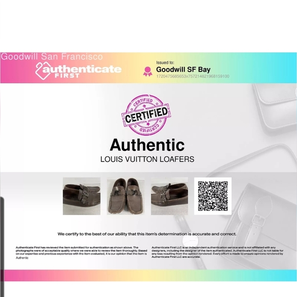 Authentic Louis Vuitton Brown Leather Loafers - Picture 10 of 10